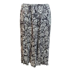 🇺🇸New, Karen Kane Lined Monochrome Patterned Skirt